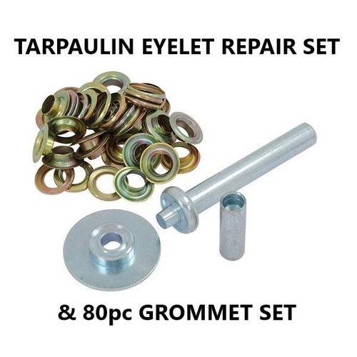 Tarpaulin eyelet canvas repair - eyelet,
